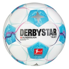 Derbystar Football Bundesliga Brilliant APS v24 (official match ball of the 2024/2025 season) white/blue